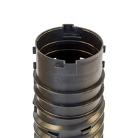 Close-up view of the clip pocket for attaching the Adjustable Inlet to tees and risers