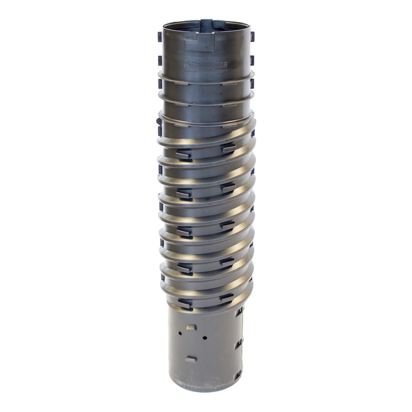 Front view of the Adjustable Inlet